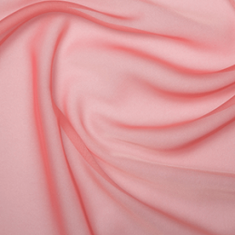 Cationic Chiffon Two Tone Fabric Blush