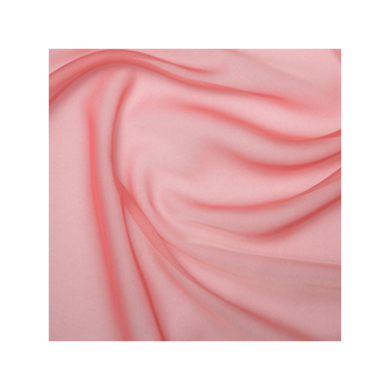 Cationic Chiffon Two Tone Dress Bridal Fabric 145cm Wide