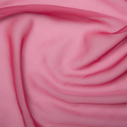 Cationic Chiffon Two Tone Fabric Deep Rose