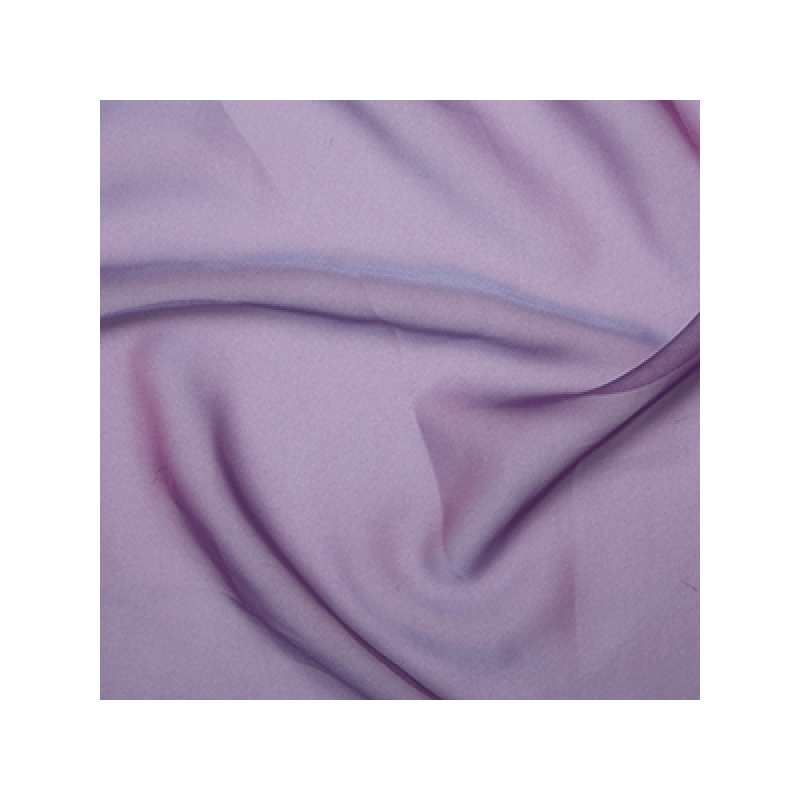Cationic Chiffon Two Tone Dress Bridal Fabric 145cm Wide