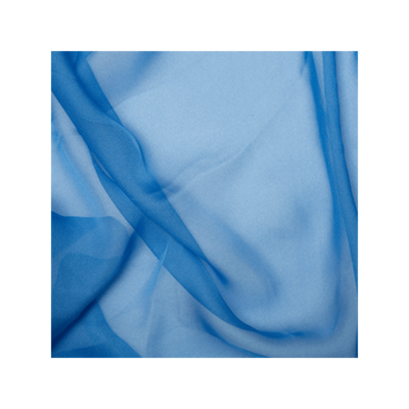 Cationic Chiffon Two Tone Dress Bridal Fabric 145cm Wide