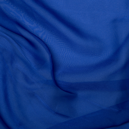 Cationic Chiffon Two Tone Fabric Royal Blue