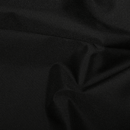 Black Soft Draping Canvas Fabric Water Resistant 