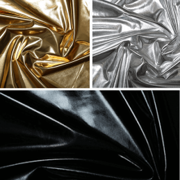 Stretch Foil Fabric Dancewear Fancy Dress Polyester Nylon Spandex Mix