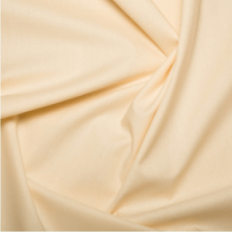 Cream 100% Cotton Sheeting Fabric Lining Material