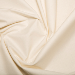 Ivory 100% Cotton Sheeting Fabric Lining Material