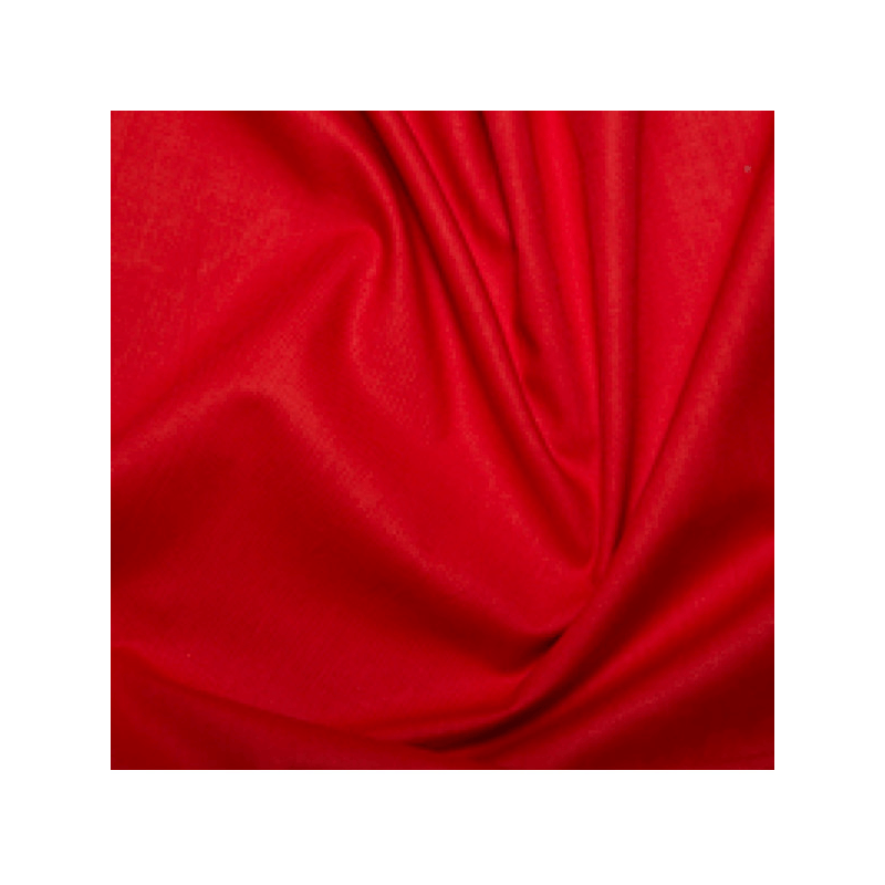 Red 100% Cotton Sheeting Fabric Lining Material