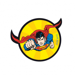 DC Superman Warner Bro's Patches Woven Iron / Sew On Motif Applique