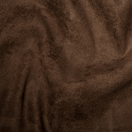 Brown Polyester Faux Suede High Quality Dress Fabric 150cm Wide