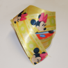 1 Metre Disney Minnie Yellow Floral 38mm Satin Craft Ribbon