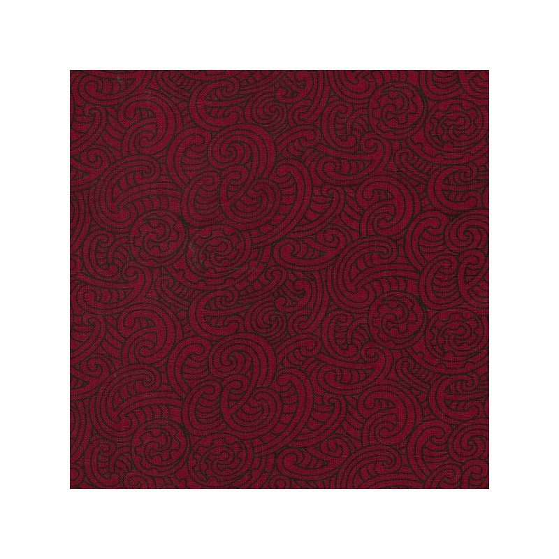 100% Cotton Patchwork Fabric Nutex Ponga Koru Abstract Pattern