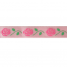 Celebrate Ribbon 15mm x 3.5m Romantic Roses Multi Colour