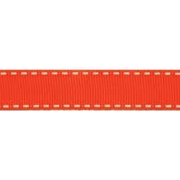 6mm x 5m Wired Edge Stitch Effect Polyester Craft Ribbon Celebrate