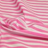 Polycotton Fabric Stripe 12mm Candy Stripes