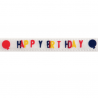 Celebrate Ribbon 6mm x 4.5m Happy Birthday Balloons