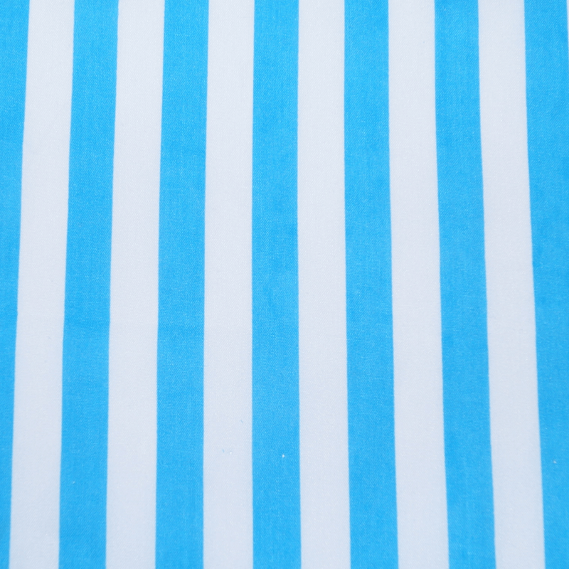 Polycotton Fabric Stripe 12mm Candy Stripes