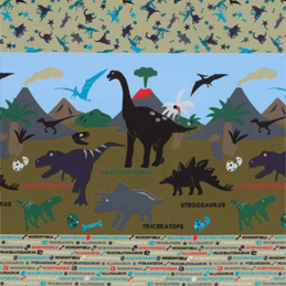 Olive Dinosaurs Border With Names
