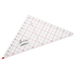7.5" Sew Easy Patchwork Quilting Ruler Template Triangle