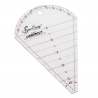 45 Degree Petal Sew Easy Patchwork Quilting Ruler Template