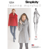Misses' Leanne Marshall Easy Lined Coat or Jacket Simplicity Sewing Pattern 1254