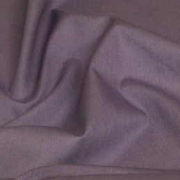 100% Plain Cotton Poplin Fabric Rose & Hubble Plum