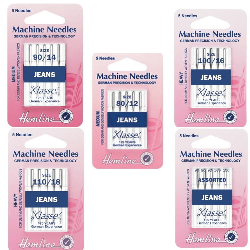 Hemline Jeans Machine Needles Various Styles And Types