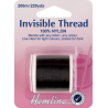 Hemline 200m Invisible Thread Smoke 100% Nylon Sewing