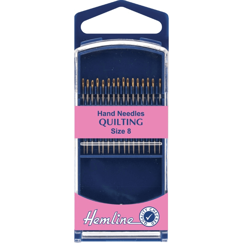 Hemline Premium Quilting Hand Sewing Needles In Various Sizes