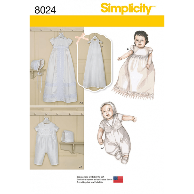 Simplicity Sewing Pattern 8427 Men's Mimi G Fitted Shirts with Cuff