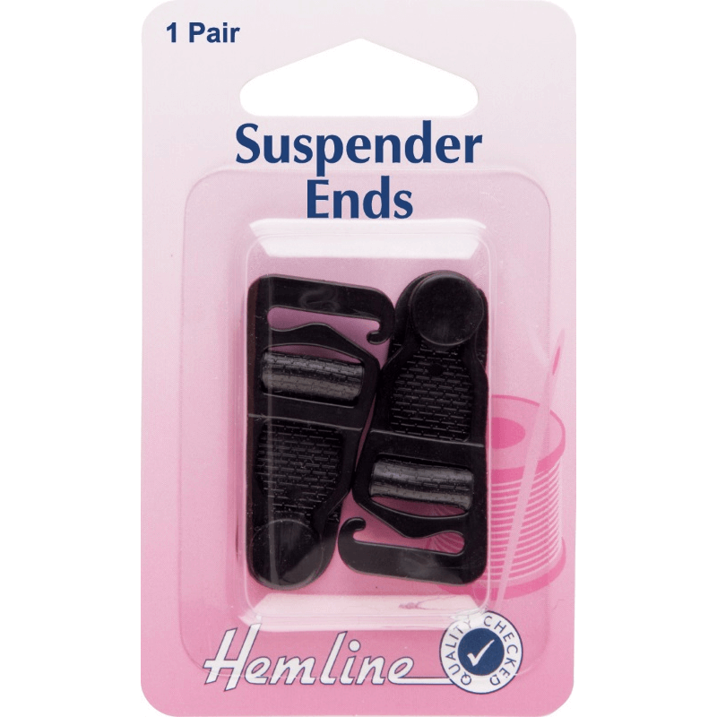  Hemline 1 Pair Of Suspender Ends