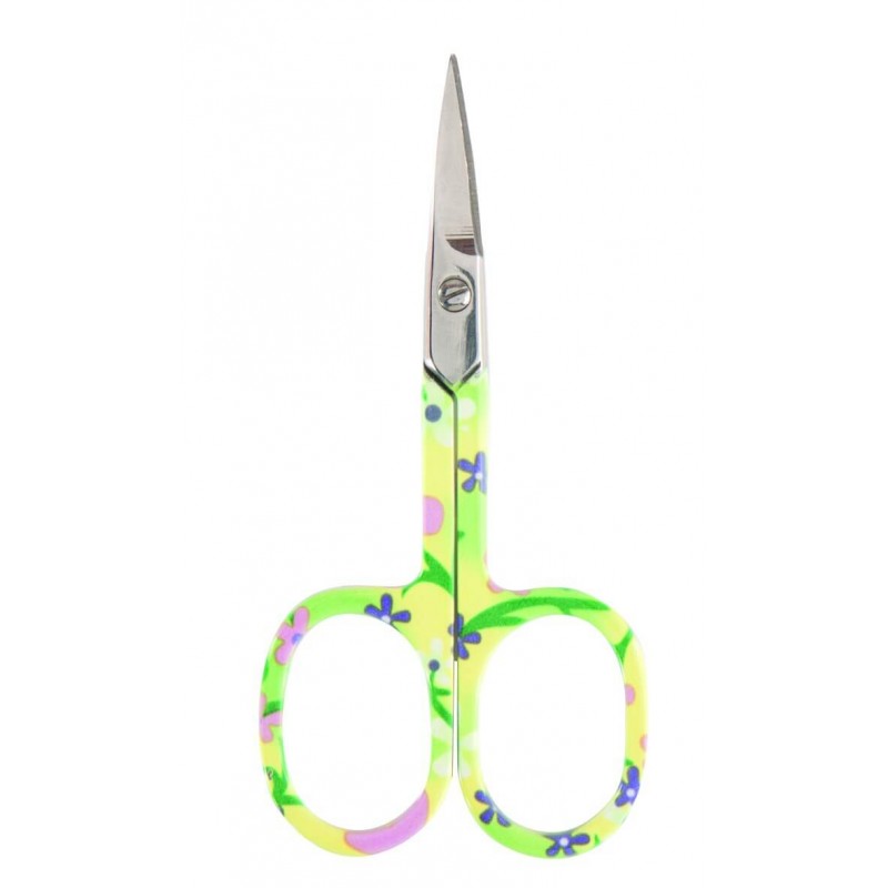 Hemline 4 Inch Embroidery Floral Scissors 3 Colours Assortment Pack