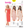 Burda Misses Sundress Summer Dress Empire Waistline Sewing Pattern 6686
