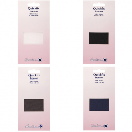 Hemline 11cm x 25cm Quickfix Repair Patch Iron On Cotton Mending