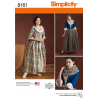 Simplicity Misses 18th Century Highland Style Costumes Sewing Pattern 8161