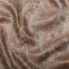 Paisley Jacquard Dress Lining Fabric Polyviscose Upholstery