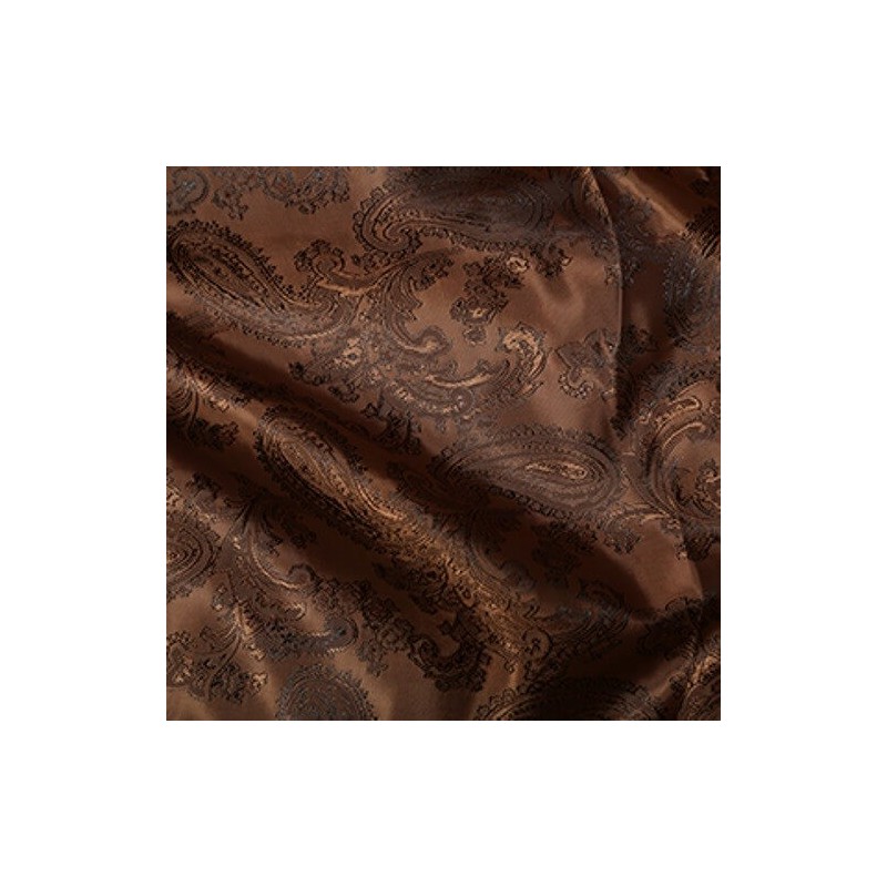 Paisley Jacquard Polyviscose Upholstery Dress Lining Fabric