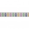 Bowtique Grosgrain Jelly Babies Sweets Ribbon 15mm x 5m Reel