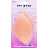 Hemline Skin Tone Push Up Pads – Washable, Reusable Silicone, 7x11cm