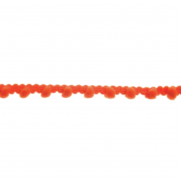 Pom Pom Trim: 27.4m x 7mm Craft Decorative Ribbon
