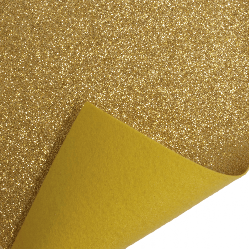 Glitter Felt Fabric Sheets 30 x 23cm Easy Cut Craft