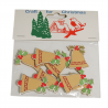 12x Christmas Wooden Jingle Bells Embellishments Cardmaking Scrapbooking