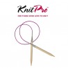 KnitPro 40cm Basix Birch Wood  Fixed Circular Knitting Needles