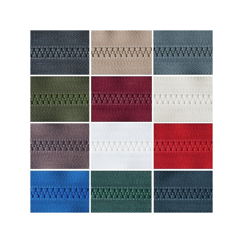 YKK Vision 81cm 32 Inch Heavyweight Moulded Plastic Open Ended Zip ykk-vision-81cm-32-inch-heavyweight-moulded-plastic-open-ended-zip