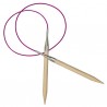 KnitPro 100cm Basix Birch Circular Fixed Knitting Pins Needles