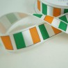 Berisfords Irish Flag Ireland Tricolour Ribbon 25mm or 35mm