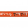 15mm x 2m, 5m, 10m Let's Party Bunting Print Berisfords Essentials Ribbon Craft