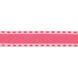 15mm x 2m, 5m, 10m Neon Stitch Fluorescent Berisfords Essential Ribbon Craft