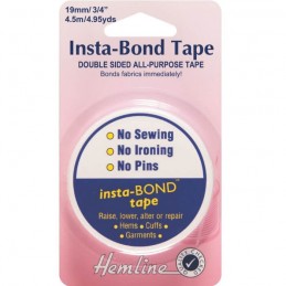 Hemline Insta Bond Tape 4.5m x 19mm