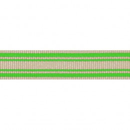 10mm x 2m, 5m, 10m Neon Stripe Fluorescent Berisfords Essential Ribbon Craft