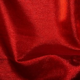 Red Metallic Organza Fabric